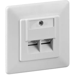 Goobay 68246 prise de courant RJ-45 Blanc