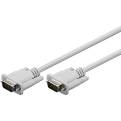 Goobay 68314 câble VGA 5 m VGA (D-Sub) Gris