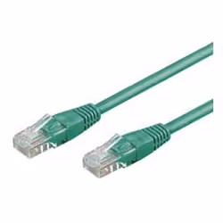 Goobay CAT 5-1000 UTP Green 10m, 10 m, RJ-45, RJ-45