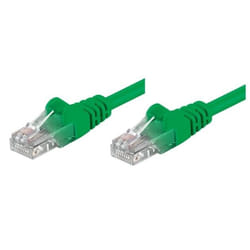 Techly 2m RJ45 Cat 5e câble de réseau Vert Cat5e U/UTP (UTP)