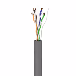 Goobay 68466 câble de réseau Gris 100 m Cat6 U/UTP (UTP)
