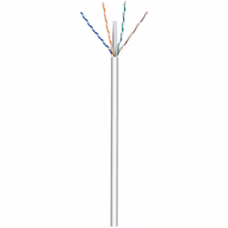 Goobay 68466 câble de réseau Gris 100 m Cat6 U/UTP (UTP)