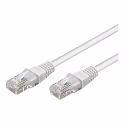 Goobay 68506, 3 m, Cat5e, U/UTP (UTP), RJ-45, RJ-45, Blanc