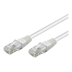 Goobay 68506 câble de réseau Blanc 3 m Cat5e U/UTP (UTP)