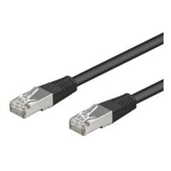 Goobay CAT 5-700 FTP Black 7m câble de réseau Noir