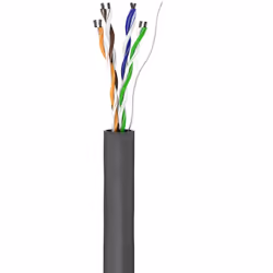 Goobay 68707 câble de réseau Gris 100 m Cat5e U/UTP (UTP)
