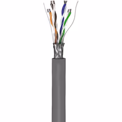 Goobay 68708 câble de réseau Gris 100 m Cat5e F/UTP (FTP)