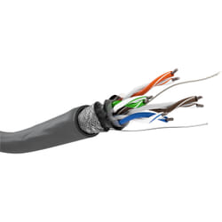 Goobay 68709 câble de réseau Gris 100 m Cat5e SF/UTP (S-FTP)