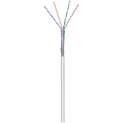 Goobay 68709 câble de réseau Gris 100 m Cat5e SF/UTP (S-FTP)