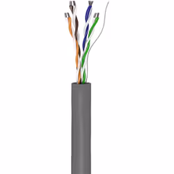 Goobay 68710 câble de réseau Gris 100 m Cat5e U/UTP (UTP)