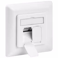 Goobay 68721, RJ-45, 6a, 500 MHz, Blanc, 1 pièce(s)
