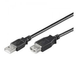 Goobay 68903 câble USB 1,8 m USB 2.0 USB A Noir