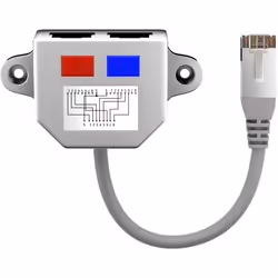 Goobay 68909, 0,15 m, Cat5, F/FTP (FFTP), RJ-45, 2 x RJ-45