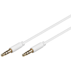 Goobay 69114 câble audio 3 m 3,5mm Blanc