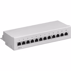 Goobay 69306, RJ45, Cat6, U/FTP (STP), 22/26, Gris, Montage de rack