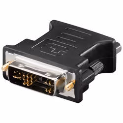 Goobay 69971, DVI, VGA, Noir