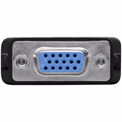 Goobay 69971 changeur de genre de câble DVI VGA Noir