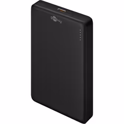 Batterie Externe - goobay - 70183 - 10 000 mAh - Charge sans fil - Compatible MagSafe