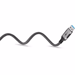 Goobay 70299 changeur de genre de câble USB A RJ-45 Noir, Argent - Vue supplémentaire 6