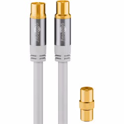 Goobay 70318, 3 m, Blanc