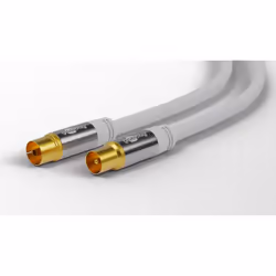 Goobay 70325 câble coaxial 10 m Blanc