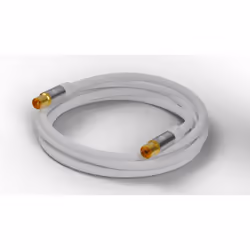 Goobay 70325 câble coaxial 10 m Blanc