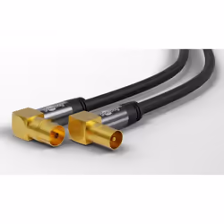 Wentronic 70466 câble coaxial 5 m Noir