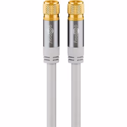 Wentronic 70653, 10 m, F, F, Blanc