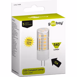 Goobay 71438 ampoule LED 3,5 W G4 F