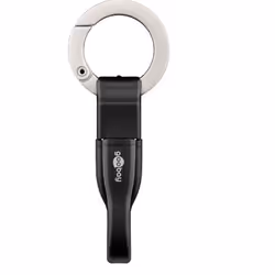 Goobay 71810 câble USB 0,085 m USB A Micro-USB B Noir