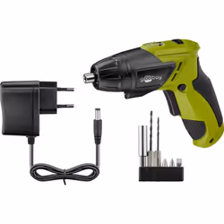 Goobay 71880 perceuse 230 tr/min Sans clé 570 g Noir, Vert - Vue supplémentaire 4