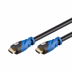 Goobay 72315 câble HDMI 0,5 m HDMI Type A (Standard) Noir
