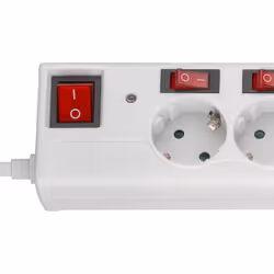 Goobay 72568 protection surtension Blanc 6 sortie(s) CA 230 V 1,5 m