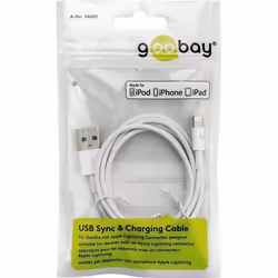 Goobay 72905 câble Lightning 0,5 m Blanc - Vue supplémentaire 4
