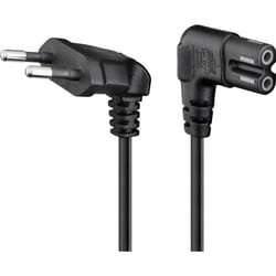 Goobay 73019 câble électrique Noir 2 m CEE7/16