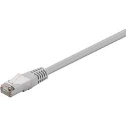 Goobay 73076 câble de réseau Gris 0,5 m Cat5e F/UTP (FTP)
