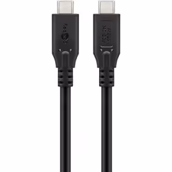 Goobay 74193 câble USB USB4 Gen 2x2 2 m USB C Noir