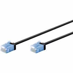 Goobay 74242 câble de réseau Noir 15 m Cat6a U/UTP (UTP) - Vue supplémentaire 5