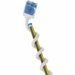 Goobay 74285, 0,5 m, Cat6a, U/UTP (UTP), RJ-45, RJ-45, Blanc