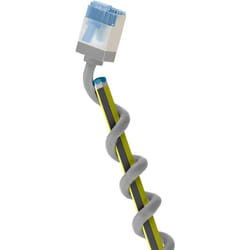Goobay 74310 câble de réseau Blanc 5 m Cat6a U/FTP (STP)