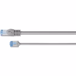 Goobay 74311 câble de réseau Blanc 7,5 m Cat6a U/FTP (STP)
