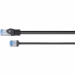 Goobay 74323 câble de réseau Noir 10 m Cat6a U/FTP (STP)