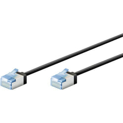 Goobay 74324 câble de réseau Noir 15 m Cat6a U/FTP (STP)