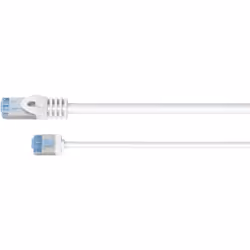 Goobay 74339 câble de réseau Blanc 7,5 m Cat6a U/FTP (STP)