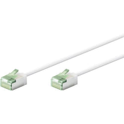 Goobay 74359 câble de réseau Blanc 0,5 m Cat8.1 U/FTP (STP)