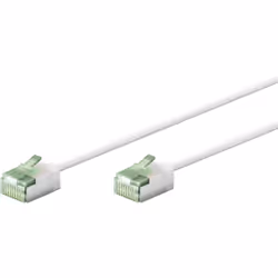 Goobay 74360 câble de réseau Blanc 1 m Cat8.1 U/FTP (STP)