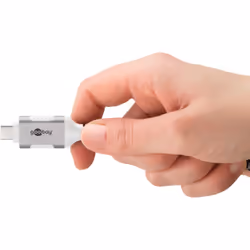 Goobay 74389 changeur de genre de câble USB 3.1 type A RJ45 Blanc - Vue supplémentaire 8