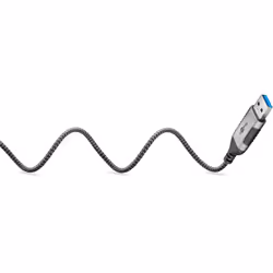 Goobay 74393 changeur de genre de câble USB 3.0 type A RJ45 Noir, Argent - Vue supplémentaire 7