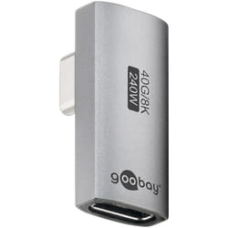 Goobay 74443 changeur de genre de câble USB-C Argent