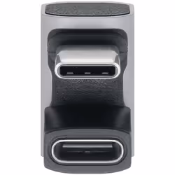 Goobay 74445 changeur de genre de câble USB-C Argent
